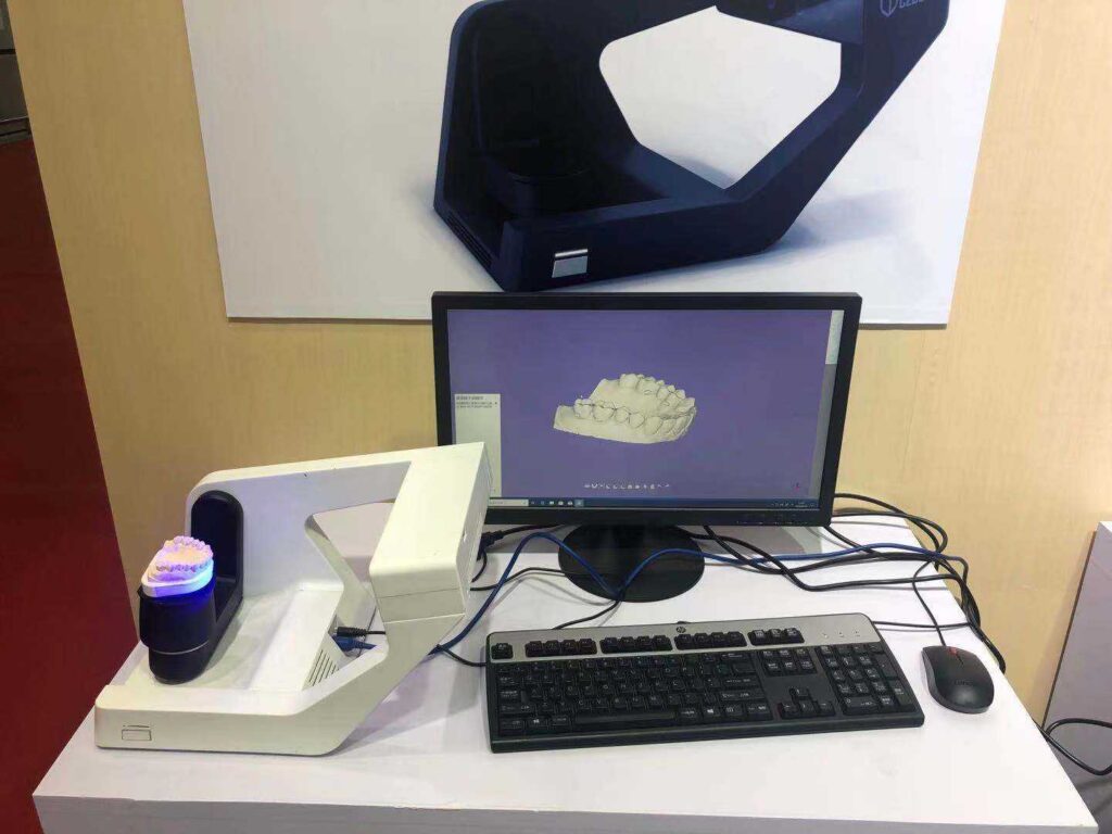 dental lab scanner, desktop type