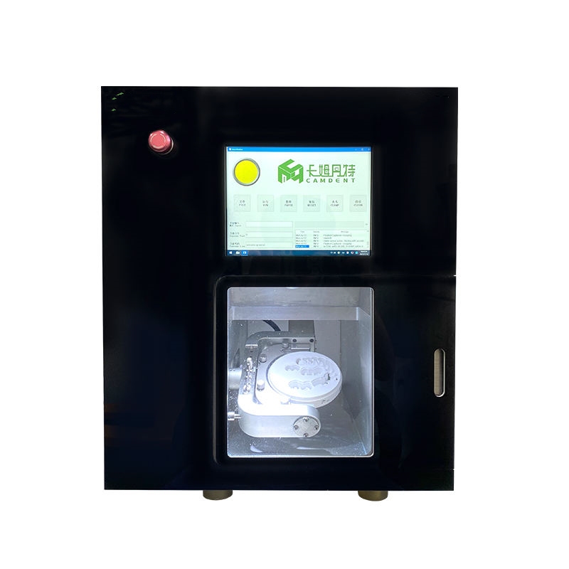 zirconia fabrication milling dry machine